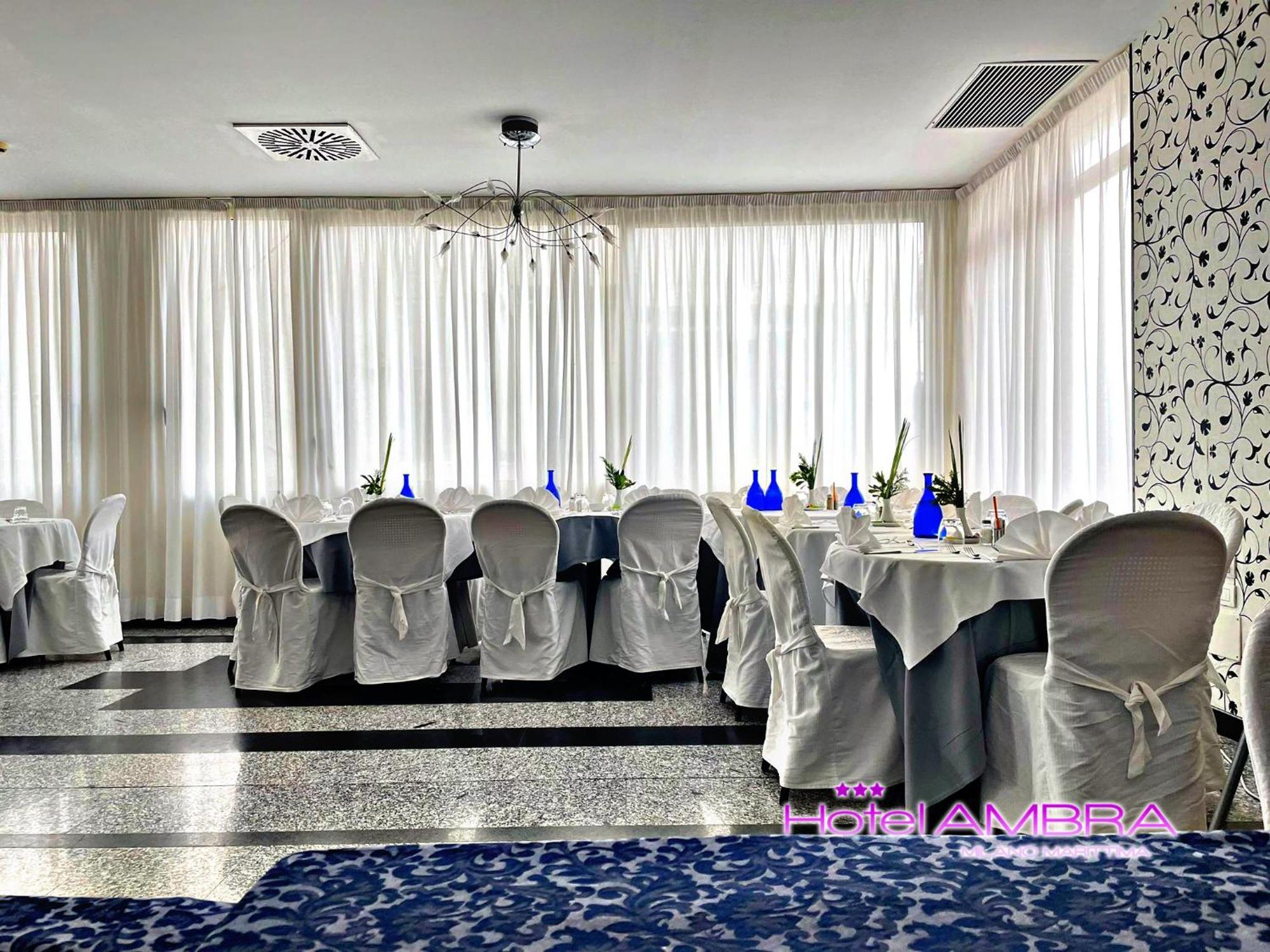 Hotel Ambra - Fronte Mare - Vicinissimi Al Centro Milano Marittima Esterno foto