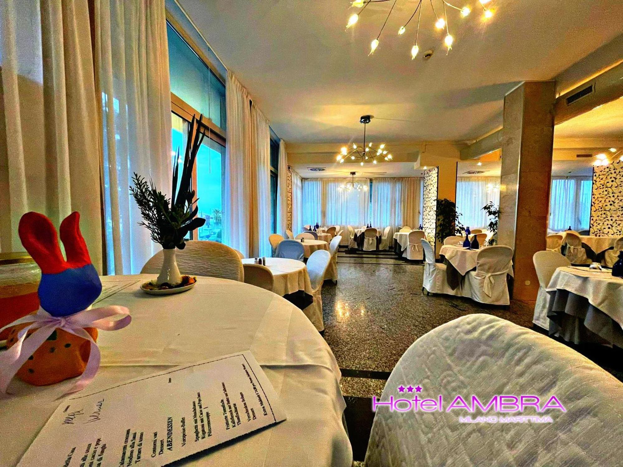 Hotel Ambra - Fronte Mare - Vicinissimi Al Centro Milano Marittima Esterno foto